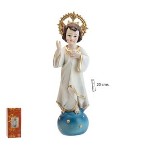 Niño jesus bola mundo
