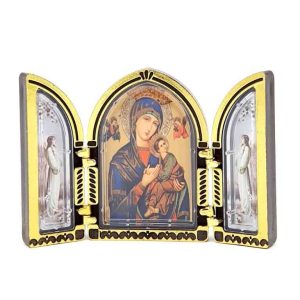 TRÍPTICO DE LA VIRGEN DEL PERPETUO SOCORRO