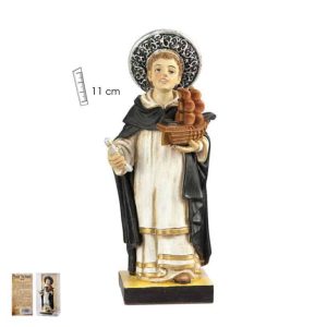 Figura de san Telmo con barco en la mano, 10 cm