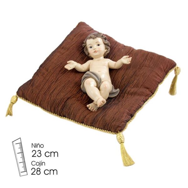 niño jesus cojin
