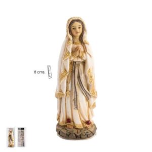 Figura Virgen de Lourdes, 8 cm