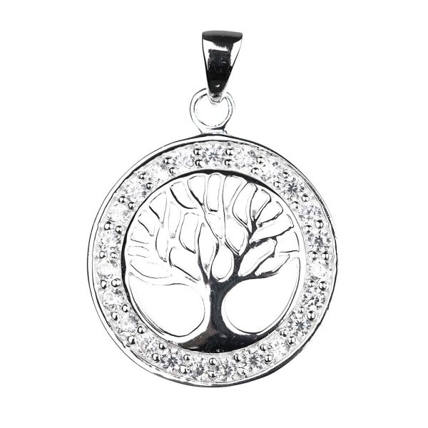Colgante medalla árbol de la vida