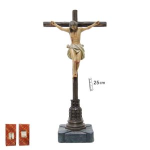 figura cristo buena muerte con peana de 25cm