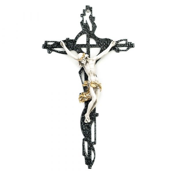 CRUCIFIJO ESTILO MODERNO, 15 CM