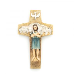 CRUZ DEL BUEN PASTOR, 15 CM