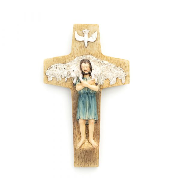 CRUZ DEL BUEN PASTOR, 15 CM
