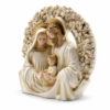 Figura Sagrada Familia resina color 12 cm lado 1