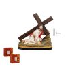 figura jesus camino calvario 13cm