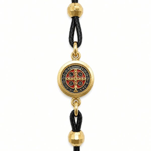 Polsera St Benet bany or detall frontal