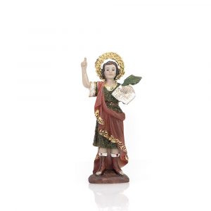 Figura san Pancracio adlocutio, resina pintada a mano, varios tamaños