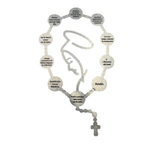 adhesivo silueta virgen padrenuestro
