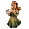 angel madera verde paloma