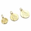 coleccion escapularios bano oro tres medidas