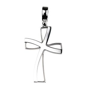colgante cruz diseño helice