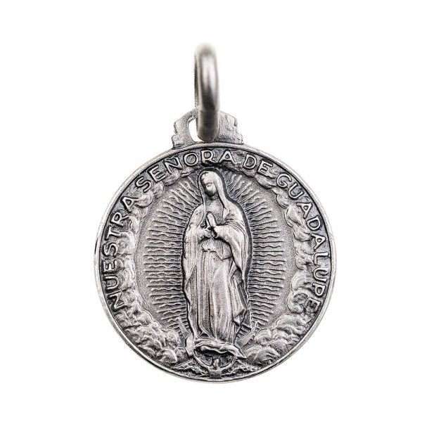 colgante medalla virgen de guadalupe