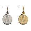 colgante medalla virgen del loreto dos modelos