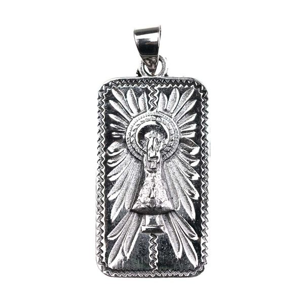 colgante medalla virgen del pilar