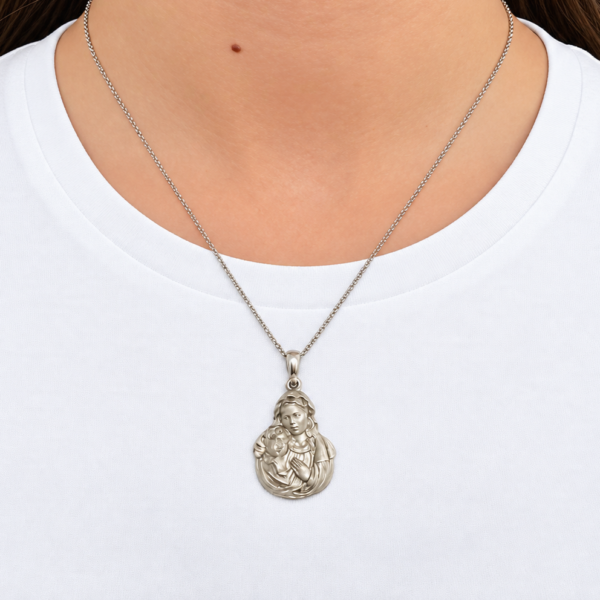 colgante virgen nino modelo