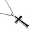 collar cruz hombre detalle