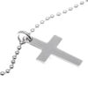 collar cruz minimalista