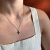 collar cruz oro 18k