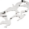 collar palomas libertad plata detalle
