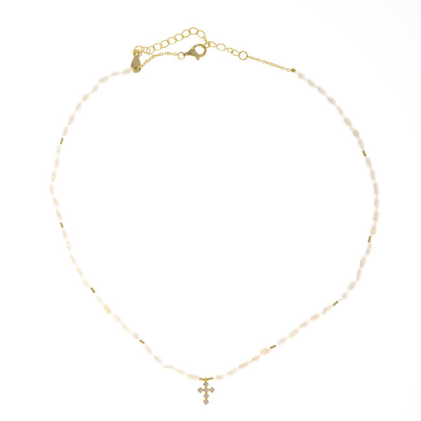 collar perlas agua dulce