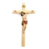crucifijo madera arce color rojo