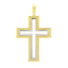 cruz ancha doble plata
