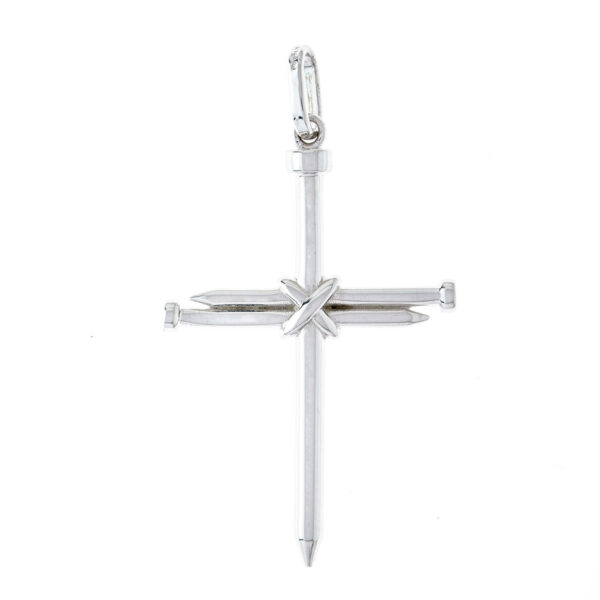 cruz clavos plata