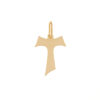 cruz tau oro 18k