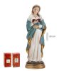 figura virgen embarazada con libro de 30cm