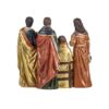 epifanía con dorados figura detras