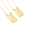 escapulario oro 18k