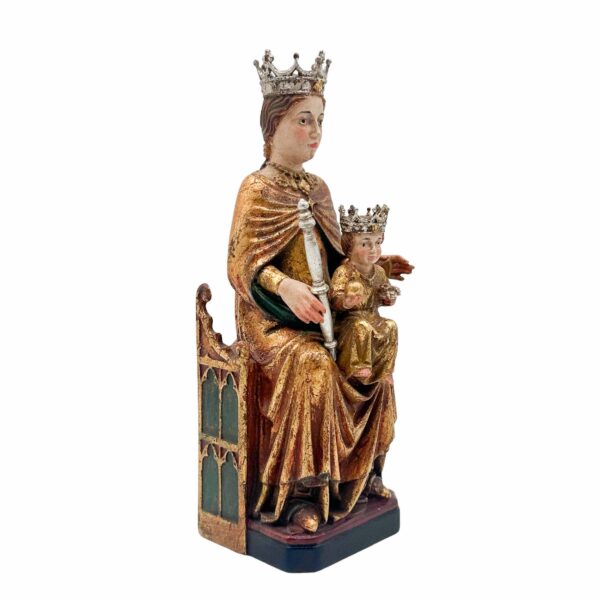 escultura virgen merced madera tilo costado 1