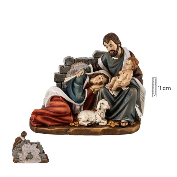 figura belen con virgen dormida 11 cm