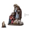 figura belen sagrada familia con oveja 14 cm