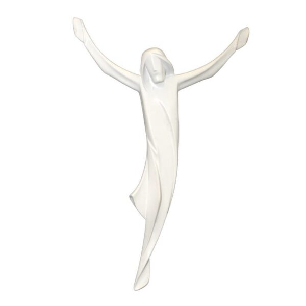 figura cuerpo de cristo azul sin pintar