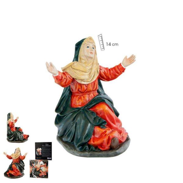 figura dolorosa sentada