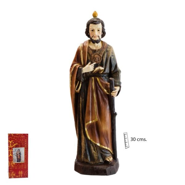 figura judas efecto madera
