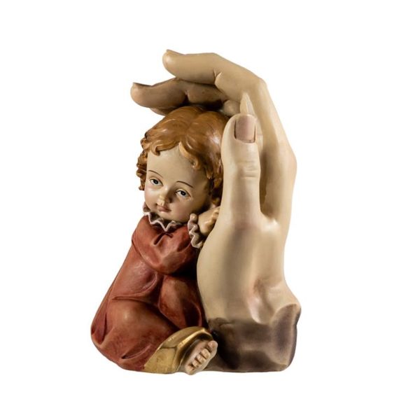 figura mano de dios con nina 2