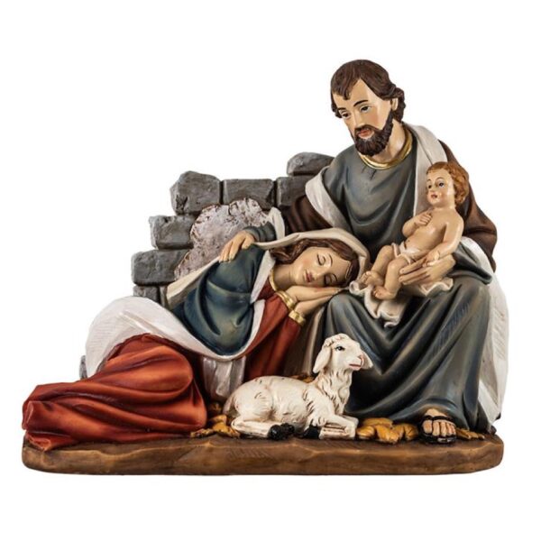 figura nacimiento con la virgen dormida varios tamanos