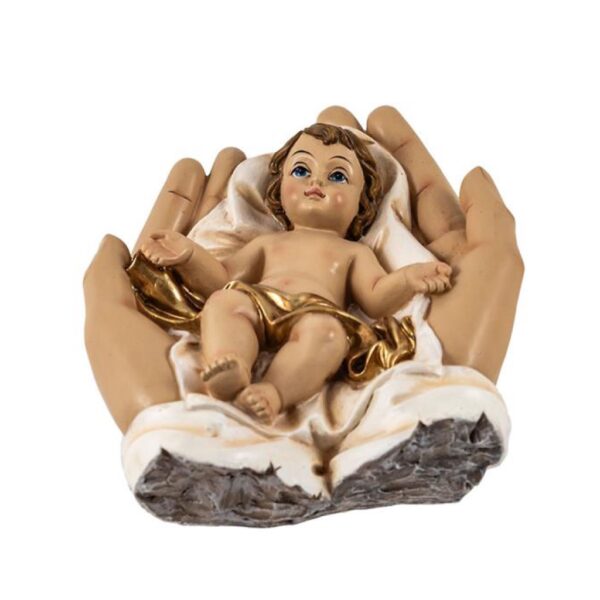 figura nino jesus en manos