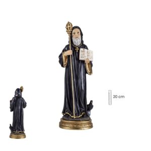 figura resina san benito mediana