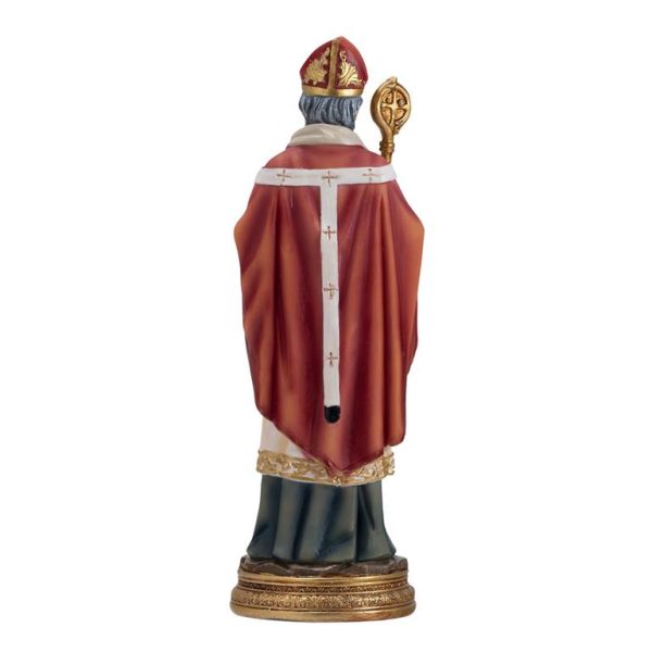 figura san agustin 20cm detras