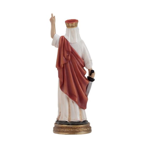 figura san elias 20cm detras