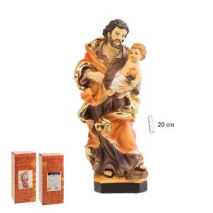 figura san jose carpintero 20cm