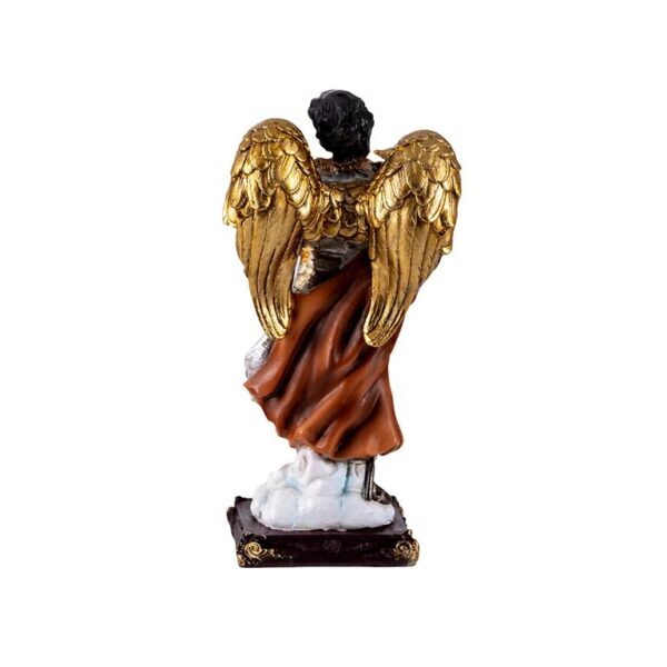 figura san rafael 13cm detras