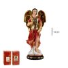 figura san rafael con armadura