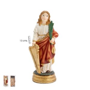 figura santa cecilia 13cm